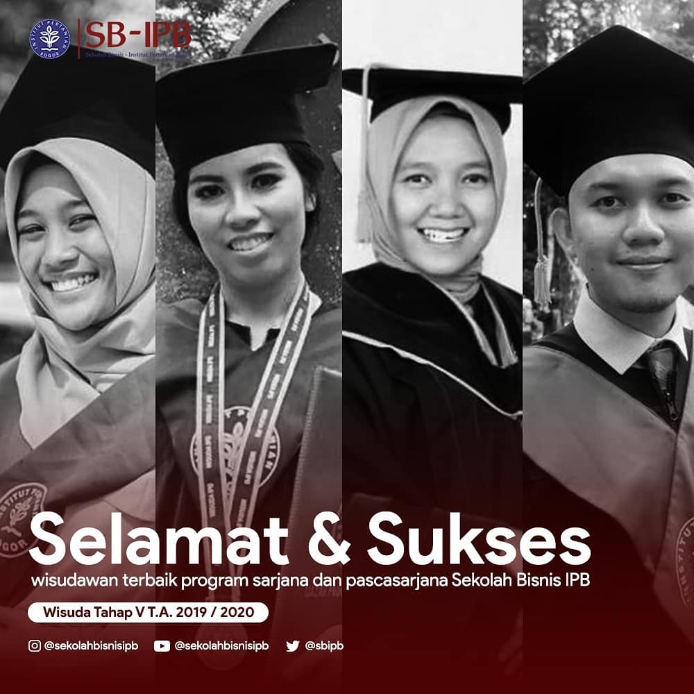 Best SB-IPB Graduates at Graduation Phase V IPB TA. 2019/2020 - Sekolah ...