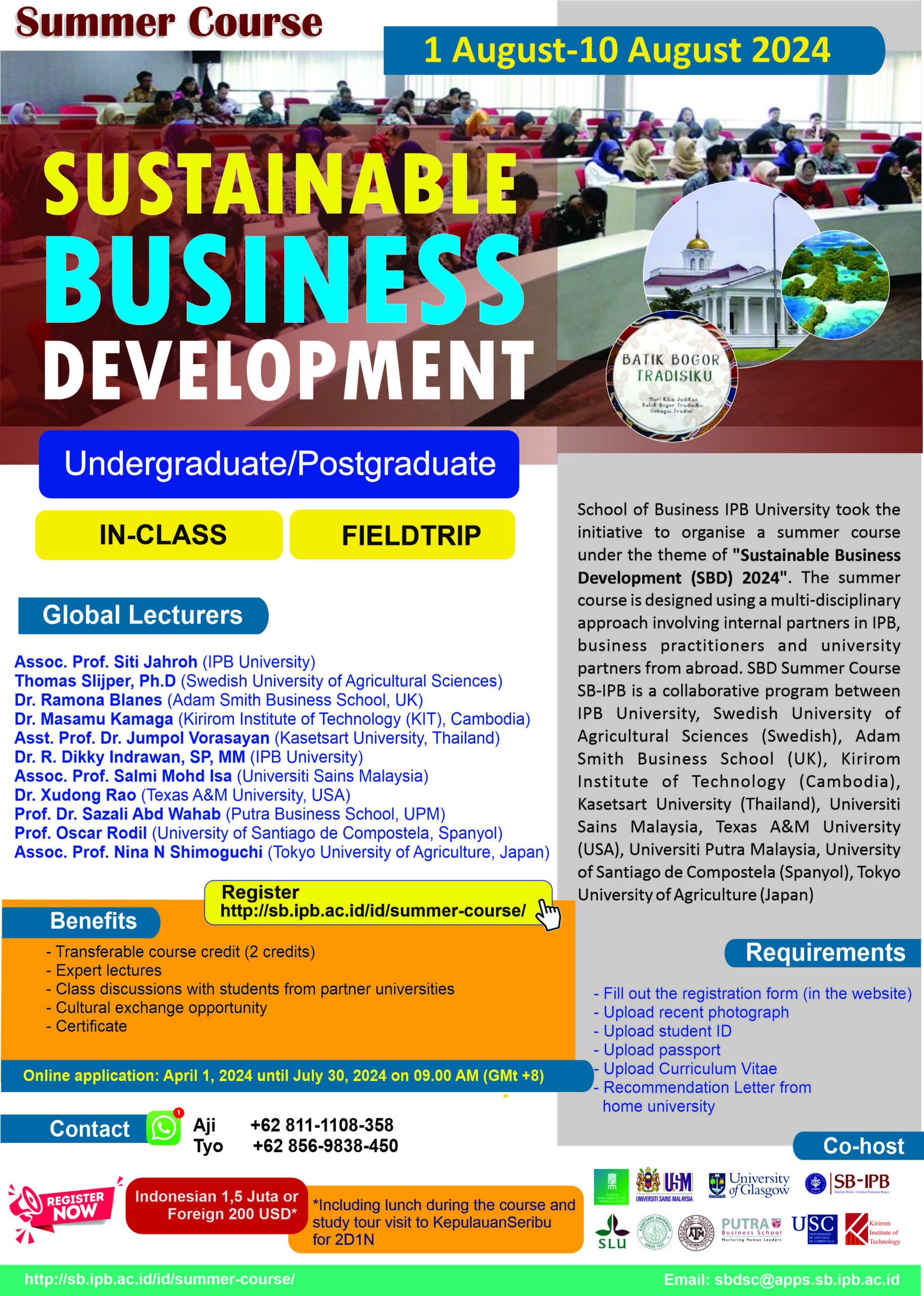 SBD 2024 Flyer